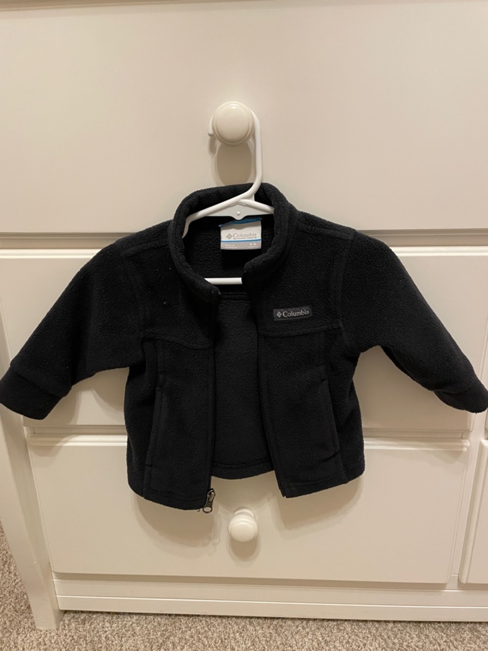 Columbia Black Kids' Puffer-Style Fleece Jacket